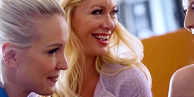 Hot Lily Larimars Checkup With Doctor Kenna James Turns Into Group Sex With Stepmoms