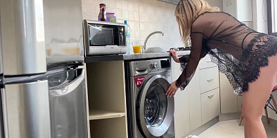 I Shoved My Step-mom Into The Washing Machine And Fucked Her In The Ass Squuirt Ans Creampie #fuskass #blowjob #cumass ##squirt 8 Min
