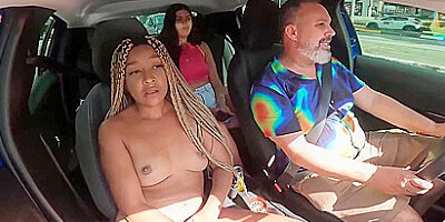 Apos Ser Parada Pela Carona A Safada Pediu Para Participar E Ela Teve Sua Chance - Renata Carvalho 29 Min