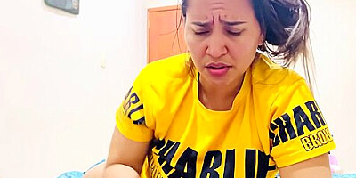 Stepmom Licks My Feet And Then Sucks My Cock Until I Get My Cum (english Subtitles)