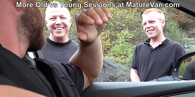 Cindy Gold And Mature Van In Old Ladies Know How To Fuck! Peeping Tom In The