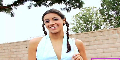 Micah May And Johnny Sins In Deluxedivas - Slender Pig Tailed teen 18+ Fucks A Stranger And Loves The Dick