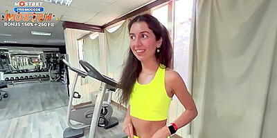 The Trainer Suggested New Exercises And Fucked Me During Training