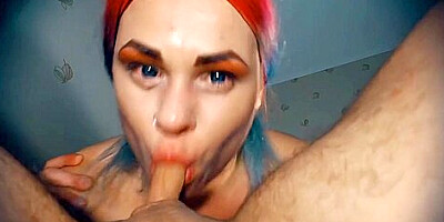 My Hungry Stepsister Drains My Balls Extreme Double Throatpie