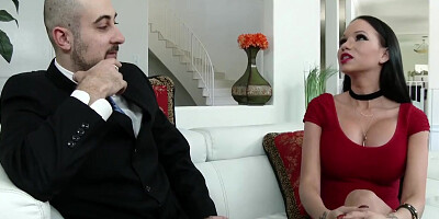 Beautiful Wife Asks Cuckold To Invite A Guy Over - Raven Bay