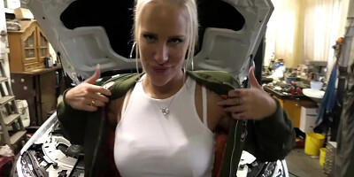 Fucking For The Car Service - Lara Cumkitten