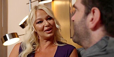 London River Gets Her Big Tits Worshipped By Fan