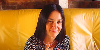 Compact Brunette With Perfect Breasts Arrives For Her First Porn Casting. Pov