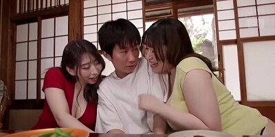 Reverse 3P harem orgy 09679