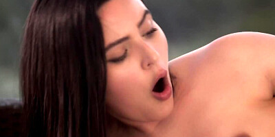 Christian Clay and Ariana Van X are fucking on the balcony