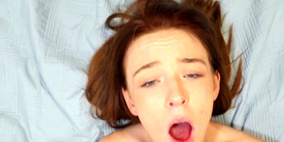 Thick cock provides the teen girl with a great amount of pleasure