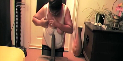 Kinky German Granny Shows How To