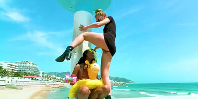 Petite Ebony Slave Public Disgraced And Fucked