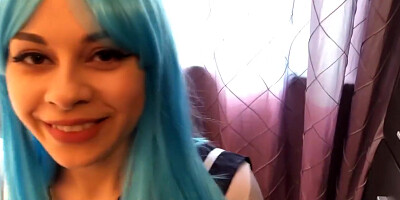 Lolly Lips - Punished And Put On A Dildo schoolgirl 18+