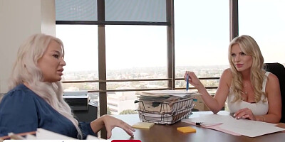 London River, Rachael Cavalli And Nathan Bronson - Have Hot Threesome In The Office With Their Co-worker In Order To Leave Early For Labor Day