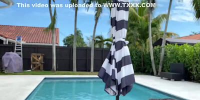 Carmela Clutch In Sloppy Deepthroat Blowjob With Latina Outside