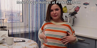 Perfect18 Morning Masturbation Routine with Kennia Lex