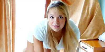 Gorgeous Blonde Beauty Pussy Fucked