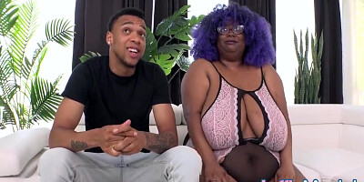 Massive Tits Bbw Is Treated To A Good Bbc Fucking