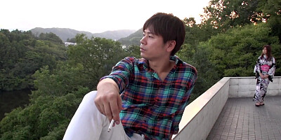 Stunning Japanese MILF creampied after sex with her man