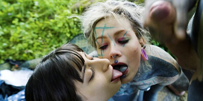 Anuskatzz, Silvia Soprano & Nikolaz Zpageti in outdoors anal 3some