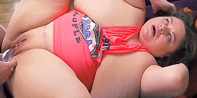 My Bbw Neighbor With Huge Boobs Is Trying To Escape From Anal Fucking, But She Only Gets Even More Ass Fucking 20 Min