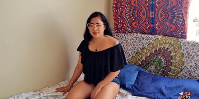 I Catch My Stepsister Making Sex Videos And She Lets Me Fuck Her For Fear That She Will Tell Her Stepdad
