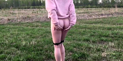 Cumforkate - Stepbrother Fucked Stepsister On A Walk In
