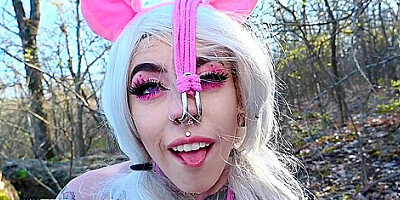Piggy Sluts Public Humiliation