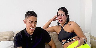 My Stepbrother Fucks My Virgin Ass And Fills It With Cum While My Parents Are Not Home! Kylei Ellish And Tommy