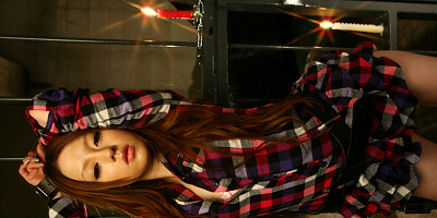 Pretty Asian chick Ria Sakurai shows some blowjob skills