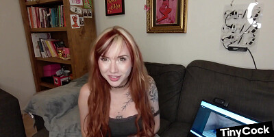 SPH college domina seduces and jerks loser in classroom