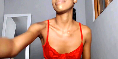 Dancing Nude Ebony Babe Melony On Cam