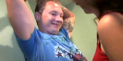 Dirty cock sucking MILF is drenched in cum