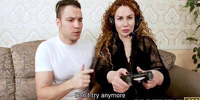 Having Ginger Mature Woman Is Great Cause Guy Can Nail Her