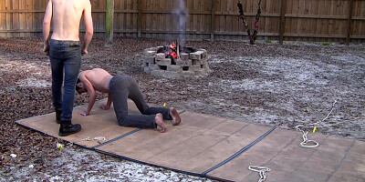 Jaiden Fox Teases Sub Twink With Some Dildo Slapping