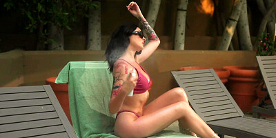 LUCIDFLIX The pool with Charlotte Sins