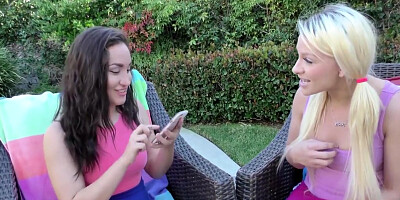 And Share A Cock - Jenesis Jade And Gabriella Paltrova