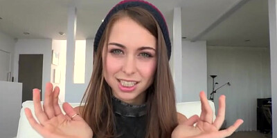 Horny Babe Riley Reid gets banged by her boyfriends big hard cock