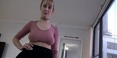 Big Boobed Babysitter Desperate for Cock - Maxim Law