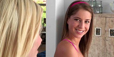 Gorgeous chicks diversify their yoga with some dicking