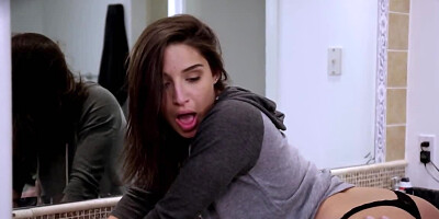 Sweet looking porn star gets her tight pussy worshiped
