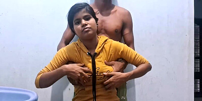 Horny 18 Year Old Indian College Girl Fucked Raw