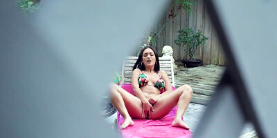 Masturbating Stepma Caught In Public And Gets To Fuck Steps