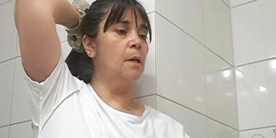 Stepmom Fucked By Surprise And Creampie Standby Bathroom