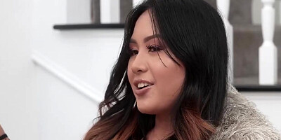 Tiny Petite Asian Loves Fucking A Big Cock On Camera - Elle Voneva, Will Pounder And Phoebe Kalib
