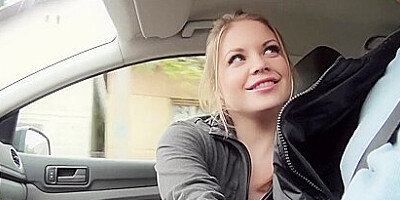 Exciting Hitchhiker Sucking Dick