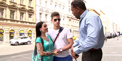 Louise Louellen And Lulu Jung In Bbc Hungry Housewife Has Her Holes Stretched Out