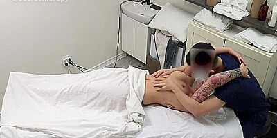 Alice, A Young Waitress Didnt Expect My Special Massage When She Came To Our Spa. 21 Min