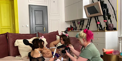 Anal lesbian 3some with Natasha Teen, Silvia Soprano & Eden Ivy